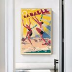 poster la baule vintage 1
