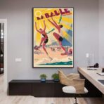 poster la baule vintage 1