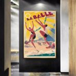 poster la baule vintage 1