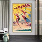 poster la baule vintage 1