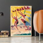 poster la baule vintage 1
