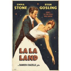 poster la la land vintage 1
