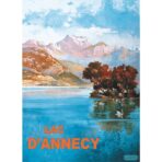 poster lake dannecy
