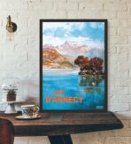 poster lake dannecy