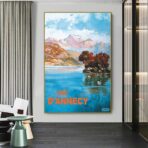 poster lake dannecy