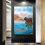poster lake dannecy