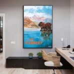poster lake dannecy