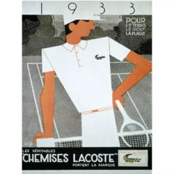 vintage lacoste poster 1
