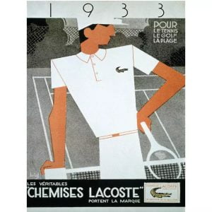 vintage lacoste poster 1