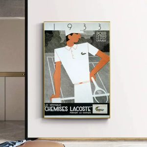 vintage lacoste poster 1