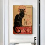 poster die schwarze katze