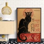 poster die schwarze katze