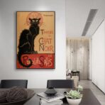 poster die schwarze katze
