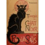 poster die schwarze katze