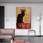 poster die schwarze katze