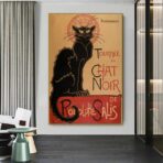 poster die schwarze katze