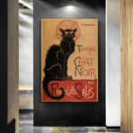 poster die schwarze katze