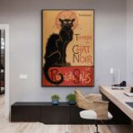 poster die schwarze katze
