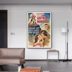 poster der letzte der mohicaner
