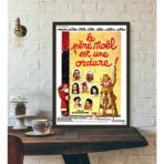 poster weihnachtsmann ist mull