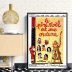 poster weihnachtsmann ist mull