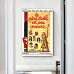 poster weihnachtsmann ist mull