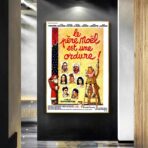 poster weihnachtsmann ist mull