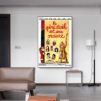 poster weihnachtsmann ist mull