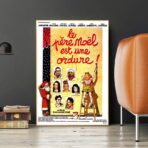 poster weihnachtsmann ist mull