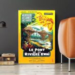 filmplakat die brucke des flusses kwai