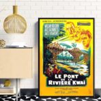 filmplakat die brucke des flusses kwai
