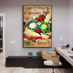 vintage gemuse poster 1