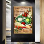 vintage gemuse poster 1