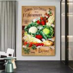 vintage gemuse poster 1