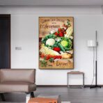 vintage gemuse poster 1