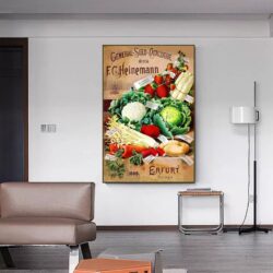 vintage gemuse poster 1
