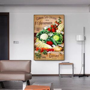 vintage gemuse poster 1