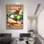 vintage gemuse poster 1