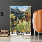 poster les contamines montjoie 1