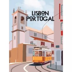 poster lissabon vinage