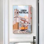 poster lissabon vinage