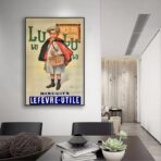 poster lu vintage 1