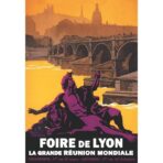 vintage lyon poster
