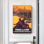 vintage lyon poster