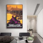 vintage lyon poster