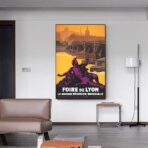 vintage lyon poster