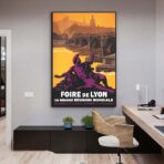 vintage lyon poster