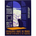 vintage marokko poster