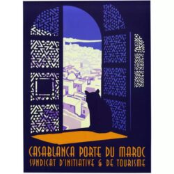 vintage marokko poster