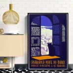 vintage marokko poster